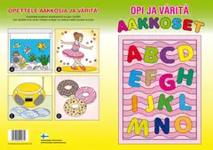 Opi ja väritä kirjat A4 - 2