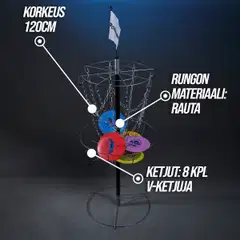 Polardisc starter frisbeegolfkori-setti - 6