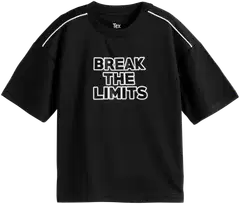 TEX lasten t-paita mesh I290496 - BLACK 1 - 5