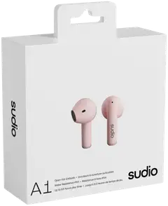 Sudio Bluetooth nappikuulokkeet A1 pinkki - 4