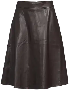 House naisten tekonahkahame 221H263309 - brown - 2