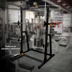 Core Smith laite half rack Kyykkyteline - 4