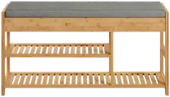 SoBuy kenkäpenkki bambu FSR47-N - 1
