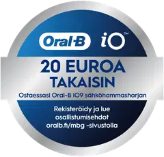 Oral-B iO9 White Alabaster sähköhammasharja + lataava matkakotelo + hammasharjateline + lisävaihtoharja - 2
