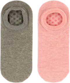 Danskin naisten joogasukat 545D322401 2-pack - PINK/GREY - 1