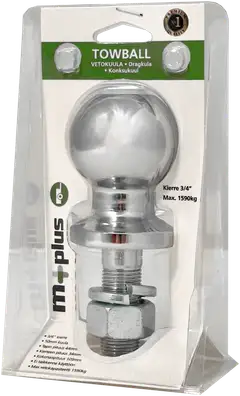 M+ vetokuula 50mm 3/4" kierre - 2