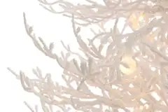 Finnlumor joulukuusi valkoinen 150 cm LED-valoilla - 4