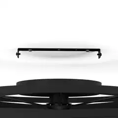 EGLO Kattovalaisin Cremella 60W Ø37cm musta - 2