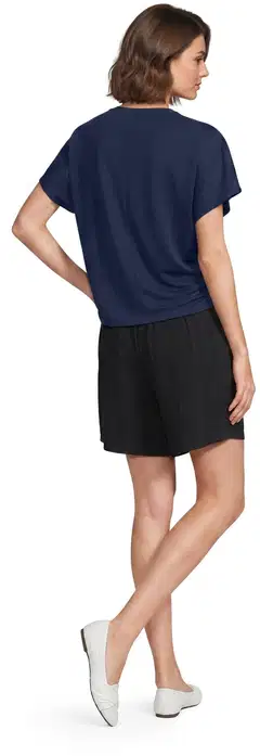 WKLY. naisten lyhythihainen trikoopusero 213W282601 - Navy - 6