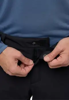 Jack Wolfskin miesten kuorihousut Parana - BLACK - 7