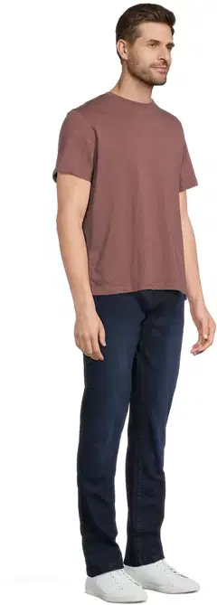 House miesten t-paita 195HNOS2 - Marron red melange - 4