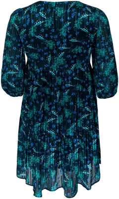 House naisten midimekko 218HP40837, D-mitoitus - Green Floral AOP - 2