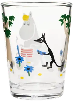 Moomin Arabia Finland Muumi juomalasi 22cl Lähdetään lomalle - 2