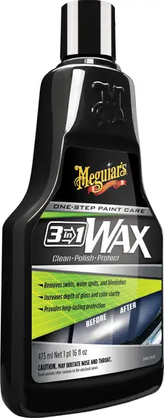 Meguiars 3-in-1 Wax puhdistaa, killottaa ja suojaa, kaikki yhdellä työvaiheella - 2