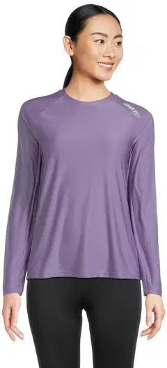 Starter naisten pitkähihainen juoksupaita SWS26003 - Purple Haze - 1