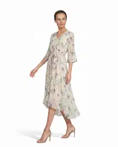London Fog naisten sifonkimekko 218L261712 - Multicolor - 5