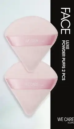 WE CARE ICON. Luxe Powder Puffs puuterivippa 2 kpl - 3