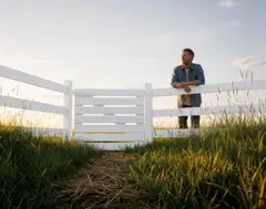 Portti, vaakalaudoitus, valkoinen, 95x80x3,3cm - 4