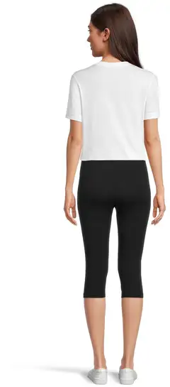 House naisten trikoocaprit Carla - MUSTA - 3