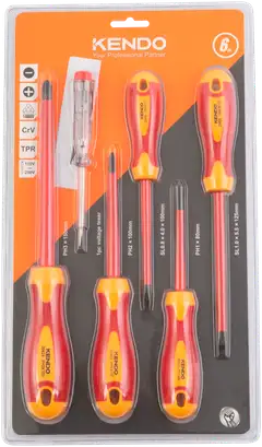 Kendo ruuvimeisselisarja vde 6-osainen - 1