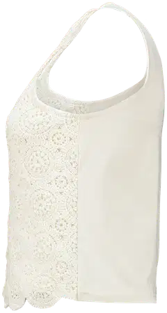 Hailys naisten toppi Ed44a - Cream - 2
