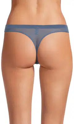 Actuelle naisten string-alushousut 210A082659 - Blue - 3