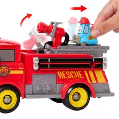 Cars Radiator Springs Race & Rescue Fire Fighting Red & Guido - 4