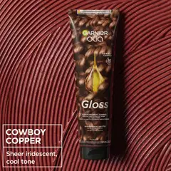 Garnier  Olia Gloss kiiltoa antava sävyte Cowboy Copper 150ml - 6