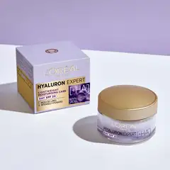 L'Oréal Paris Hyaluron Expert Moisturising Dagkrem SPF20 til tørr hud 50 ml - 5
