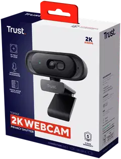 Trust Tomar 2K QHD Webkamera musta - 7