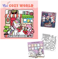 Ylvi COZY WORLD Värityskirja - 3