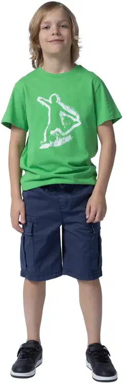 House lasten t-paita 23PH172618 - Vibrant green - 4