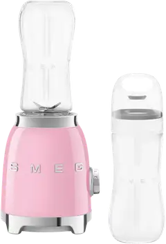 Smeg PBF01PKEU pieni tehosekoitin kahdella 600ml pullolla, pinkki - 3