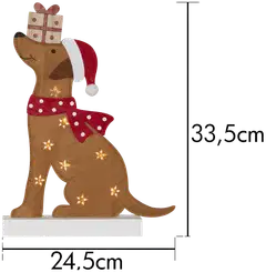 Star Trading koristevalohahmo Dogge LED - 2
