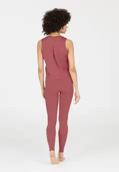 Athlecia naisten Pacy lyhythihainen treenipaita - 4378 Roan Rouge - 7