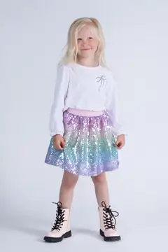 Ciraf lasten juhlahame paljetti 25TC254015 - rainbow color - 5