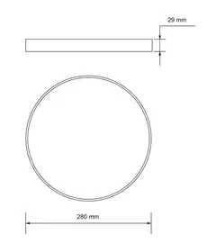 Airam Aias 280 plafondi 22W 2500lm IP20 CCT - 3