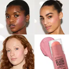 Rimmel Multitasker Blush 'n' Brush 8 g 150 Cherry on Point, poskipuna - Cotton Candy - 3