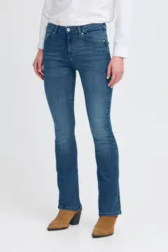 B.young naisten farkut Byluni flare 20807439 - Ligth Blue Denim - 3