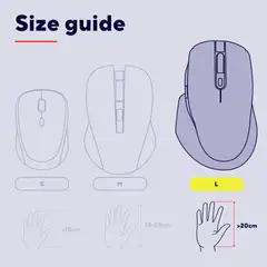 Trust Verro ergonominen langaton hiiri - 6