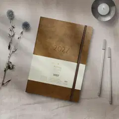 Burde Kalenteri 2027 Business Forma Deluxe ruskea - 3