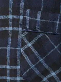 House miesten flanellipyjama 191H382618 - DARK BLUE - 5