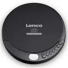 Lenco kannettava CD/MP3-soitin CD-200 musta - 1