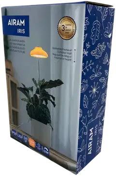 Airam Iris kasvivalo 5W/835 240lm keltainen - 2