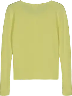 WKLY. naisten ribbineuletakki 213W000152 - Yellow - 2