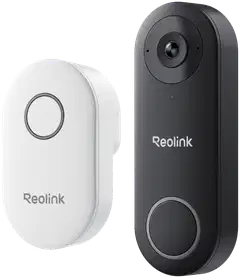 Reolink (D340W) Video-ovikello WiFi Smart 2K+ Musta - 1