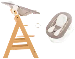 Hauck sitteri ja syöttötuolin istuin Alpha beige - 11