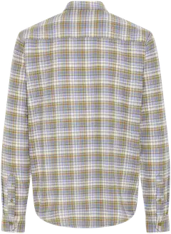 Blend miesten ruudullinen kauluspaita BHDilan - Butter - 2