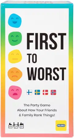 Peliko lautapeli First To Worst - 2