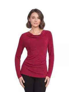 London Fog naisten juhlapaita Shine 213L264021 - wine red - 1